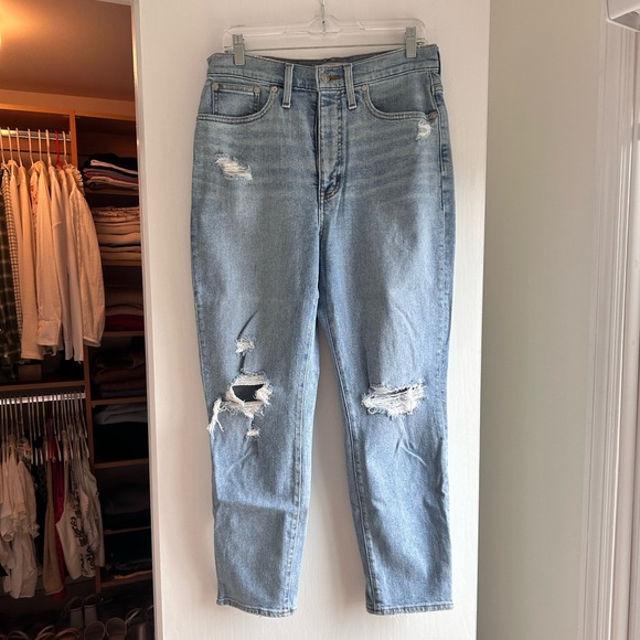 Madewell the Momjean in Lowden Wash - Picture 3 of 6
